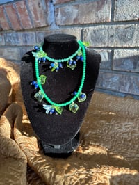 “BlueBerry Sweet” Necklace & Bracelet 