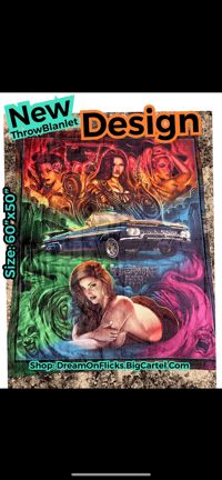 Image 4 of G, Body  or LowRider Classic  Blanket 