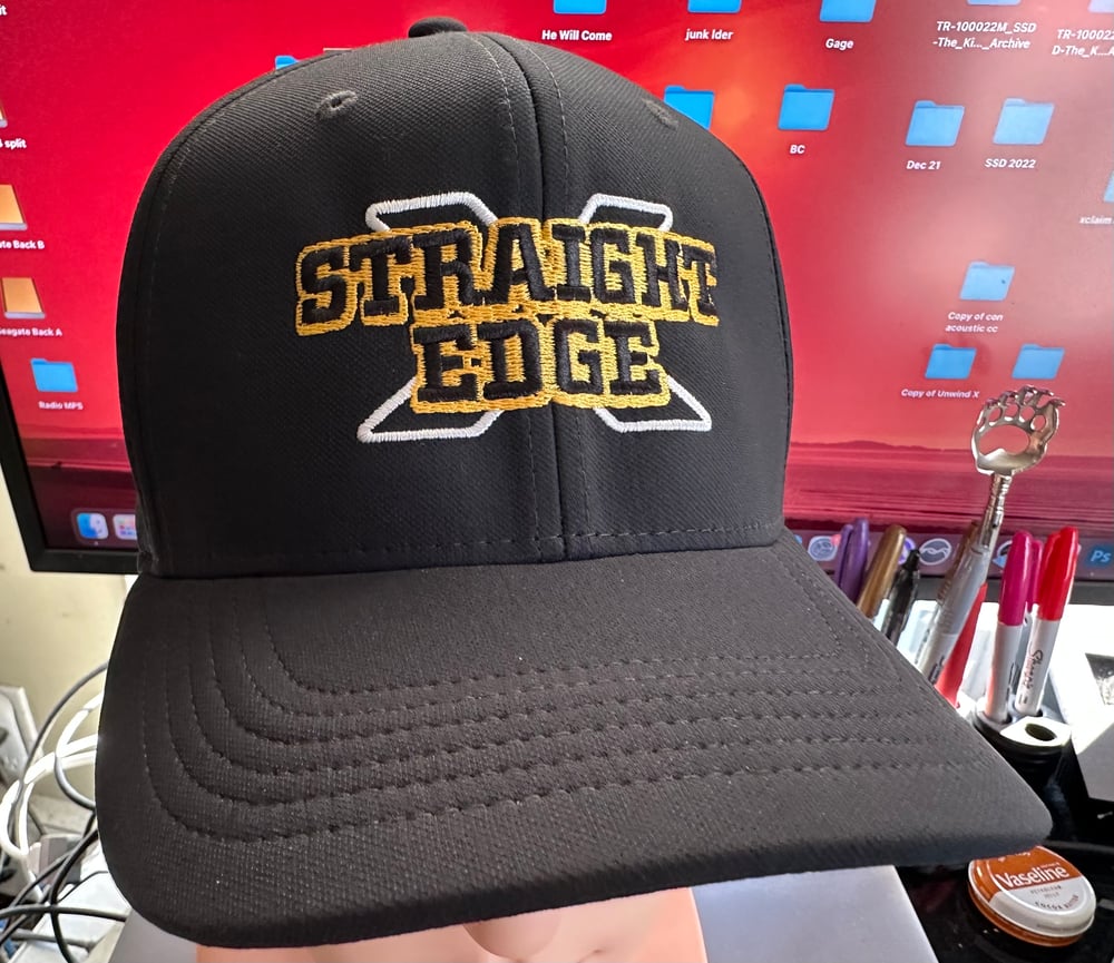 “Straight Edge” Nike Classic 99 Black Hat