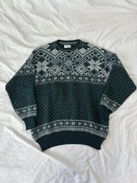 Image 1 of Vintage green sweater // XL