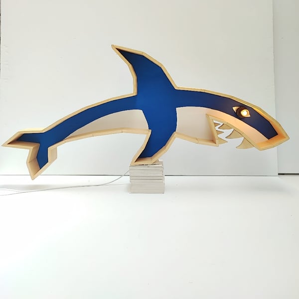 Image of Tiburón escultura.
