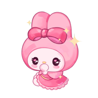 My Melody ౨ৎ₊ ⊹ sticker