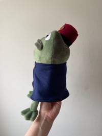 Image 5 of Medium - Band Uniform Frog Of Many Names Plushie - OTGW - Made To Order 