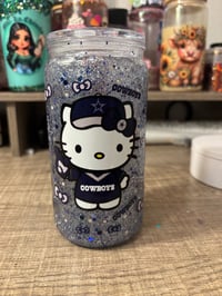 Hello Kitty Dallas Cowboys Tumbler 