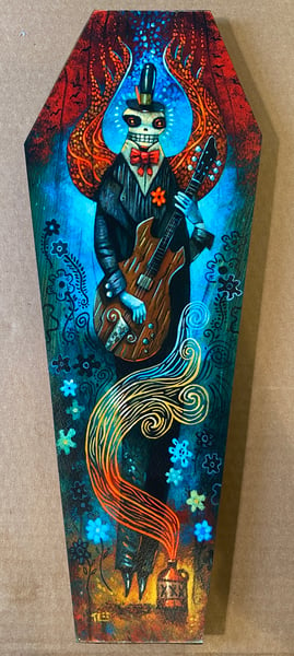 Image of Mini Coffin Blues Print