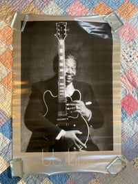 BB King poster, Deadstock, 80s/90s