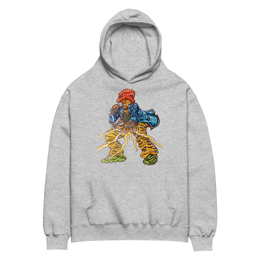 "AUDACI" SLO Oversized Hoodie [ART ILLUSTRATED BY GREGORY HAWKINS]