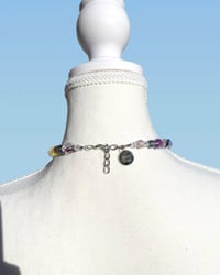 Image 5 of Rainbow Silver Clown Necklace