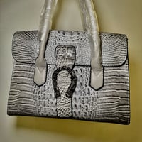 Image 2 of Solid Leather, Élégance, Grey