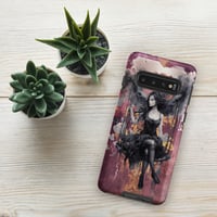 Image 3 of Dark Goth Fairy Maroon Tough case for Samsung®