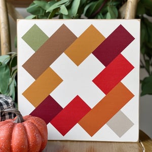 Image of Vintage Fall Barn Quilt