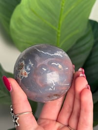 Image 7 of MOZAMBIQUE SWAZI AGATE SPHERE D