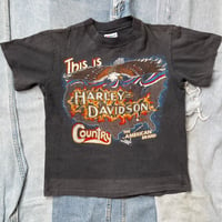 Image 2 of 80s Harley Country Tee Sz Small 