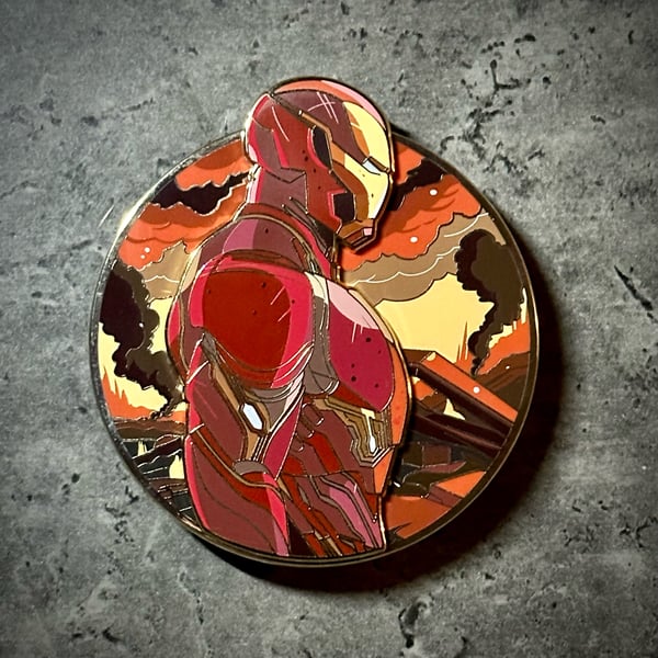 Image of TONY DELUXE (2-LAYER PIN)