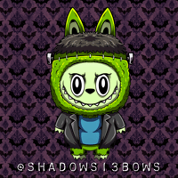 Image 5 of Halloween Labubu Stickers