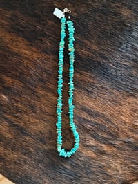 Image 2 of Turquoise Nugget Necklace 