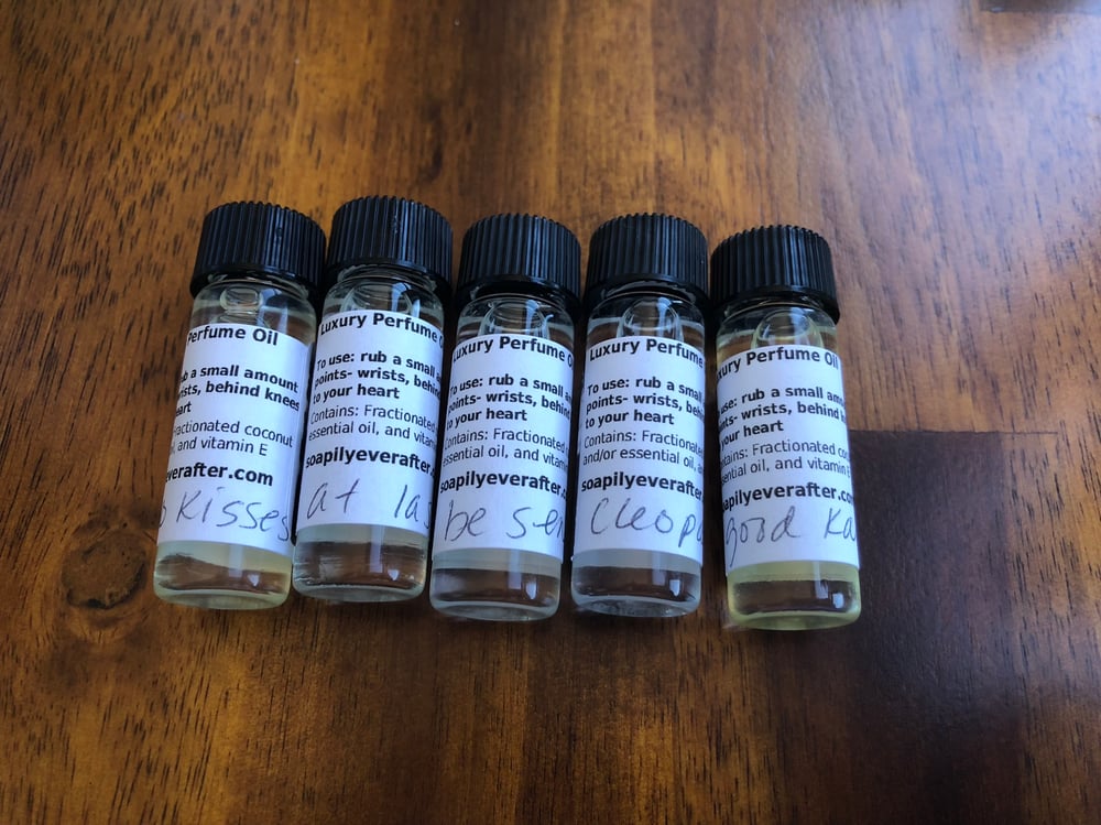 Perfume Oil, samples, over 200 scents available, lush dupes ...