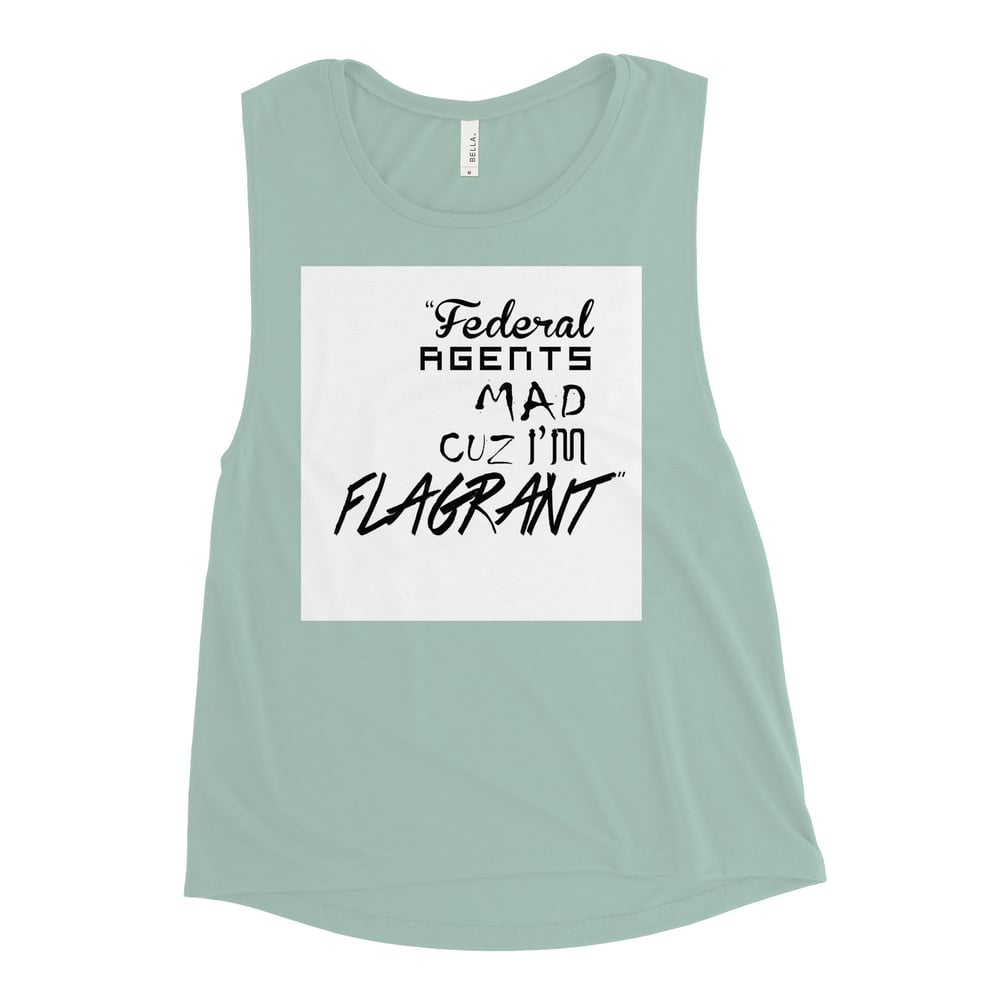 Image of RJ Rhonda Jane X Flagrant City Federal Agents Tank Top