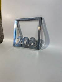 Image 5 of ”Linea” Door number (5-pack)