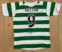 Signed Chris Sutton Celtic FC Shirt