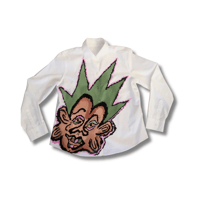 Image 2 of SAIbysai Pink Portrait Button Down