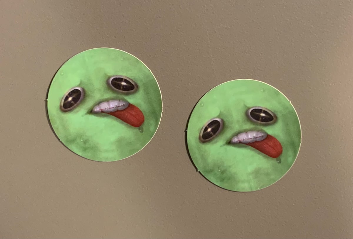 2 Cringe stickers Randy Stickers