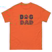 Image 6 of Unisex classic tee,  Dog Dad T-Shirt | Paw Print Dog Lover Graphic Tee