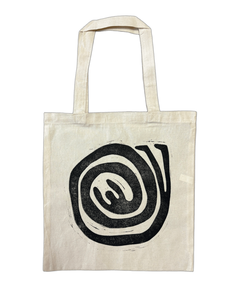 spiral tote bag