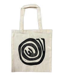 Image 1 of spiral tote bag