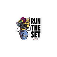 Image 2 of JxK RUN THE SET Sticker