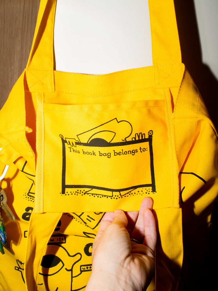 Image of Books Are Cool - Deluxe Tote PRE-ORDER