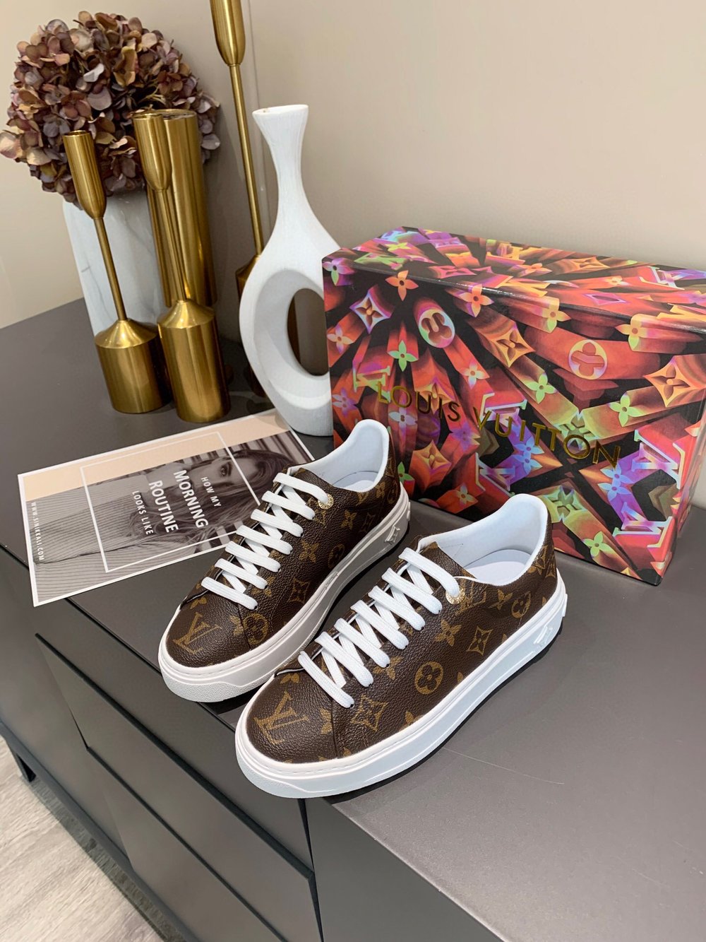 LV monogram sneakers 