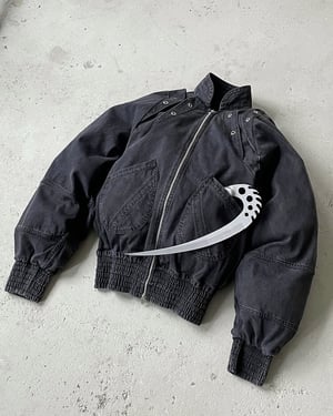 Image of KYONI - Armor Bomber Jacket Black