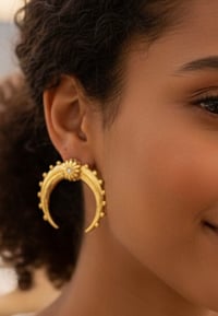 Image 2 of Luna Claw Studs