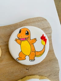 Image 5 of Pokémon themed birthday set of 6 biscuits 