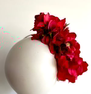 Image of Red flower trail #2