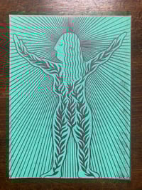 Image 2 of 'Earth Mother' Blockprints