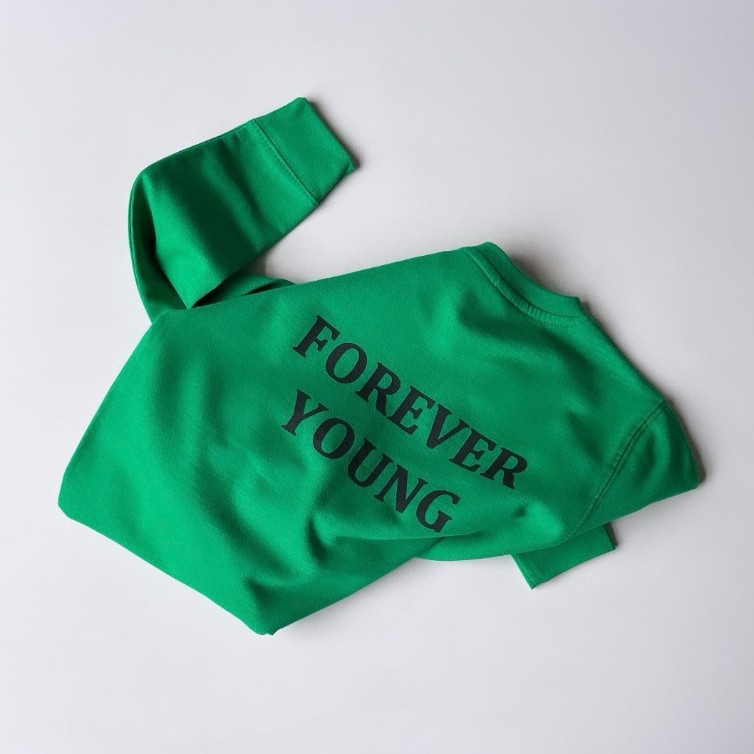 YOUNG DOUBLE — Forever Sweater Jade