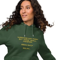 Image 15 of I Can I Am "Weapons Formed" Unisex eco raglan hoodie