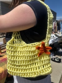 Image 2 of Starfish Mesh Bag