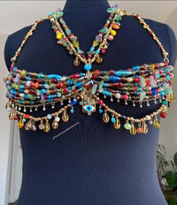 Image 1 of XS-L Mermaid Top WITH Neck Strap