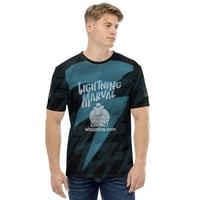 Image 2 of Lightning Marval Logo All-Over Print T-Shirt