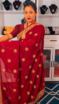 Image 3 of Soft Vichita Silk Saree