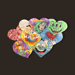 Image of hash of hearts - 8 inch 1/1