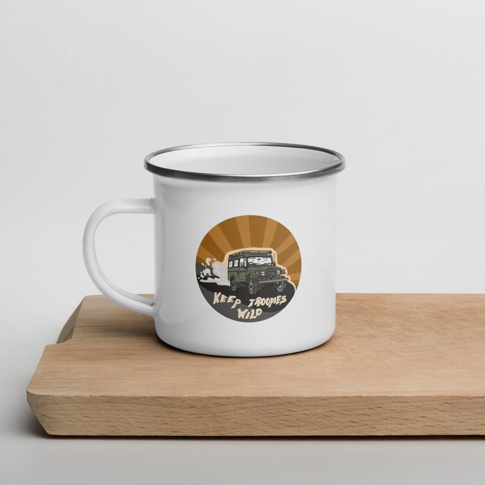 Image of Keep Troopies Wild 40 Series Troopy Enamel Mug