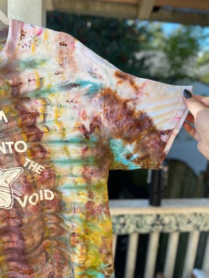 Image of XL Scream Into The Void Tie Dye Shirt