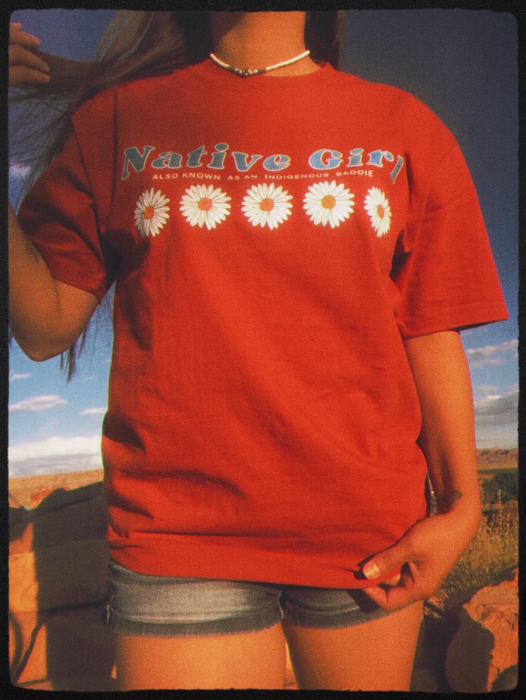 Image of “Native Girl” summer vibes tee 