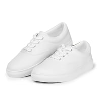 Image 3 of Men’s lace-up canvas shoes