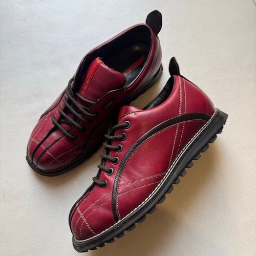 Image of 2000s Prada Leather Boot, Size UK 5