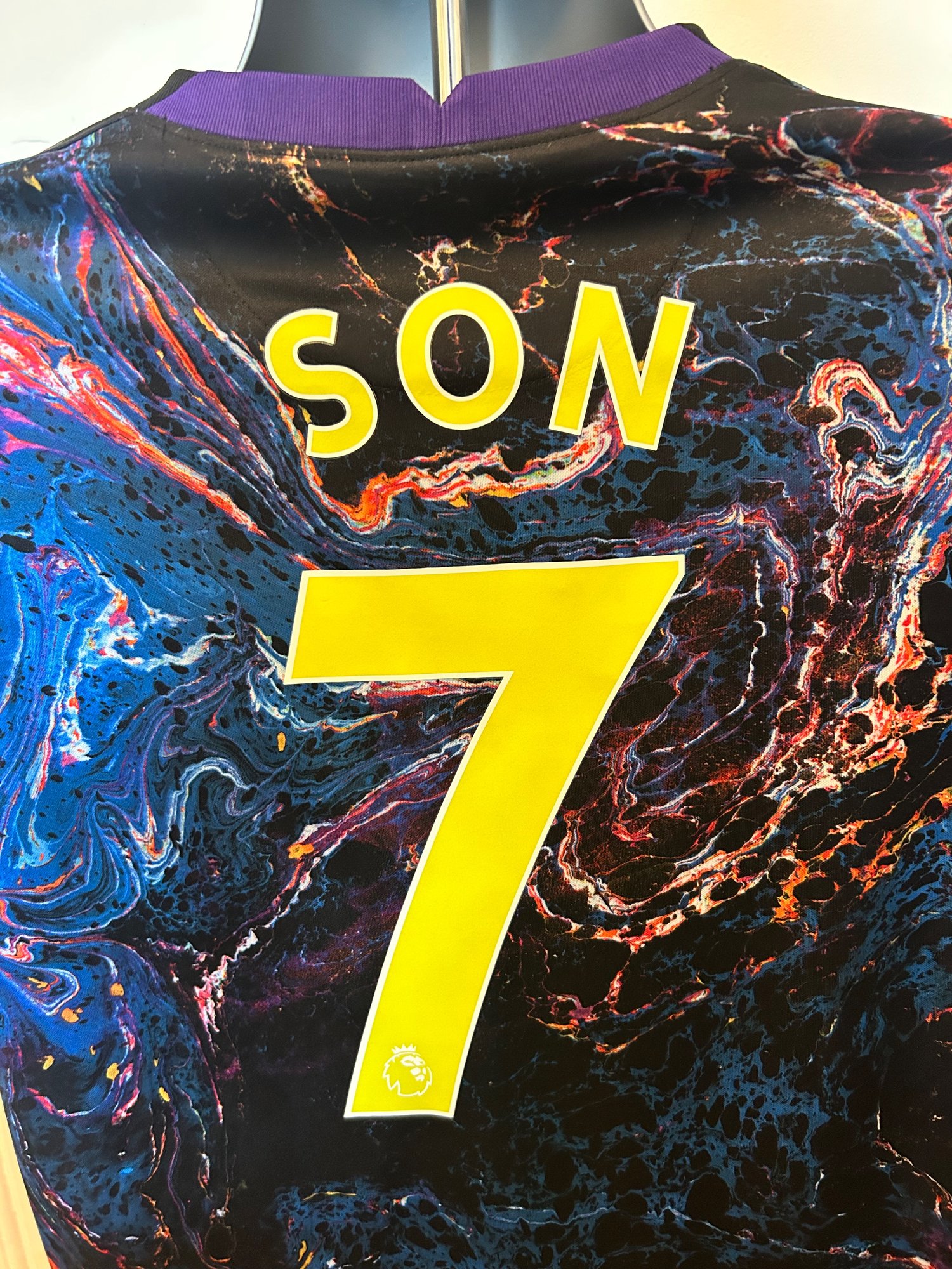 Image of Tottenham “SON 7” 2021/22 Away Shirt + PL patch